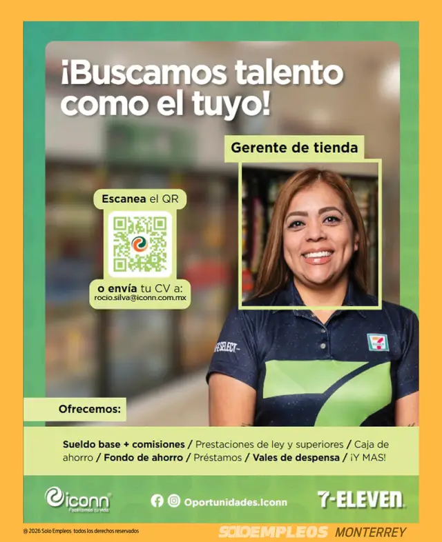 Vacante de empleo en Monterrey publicada el 2026-06-12 en Solo Empleos